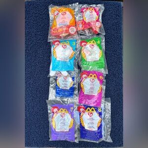 Beanie babies McDonald’s Happy Meal toys NEW UNOPENED 2000